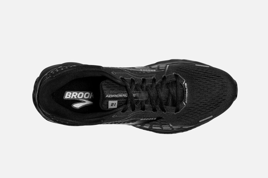 Brooks Running Shoes Mens Black - Adrenaline GTS 21 Road - 9127-SCKUP